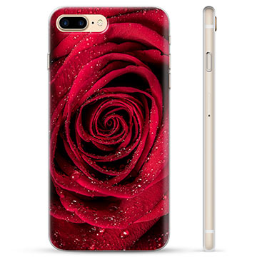 iPhone 7 Plus / iPhone 8 Plus TPU Hülle - Rose