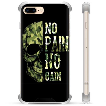 iPhone 7 Plus / iPhone 8 Plus Hybrid Hülle - No Pain, No Gain