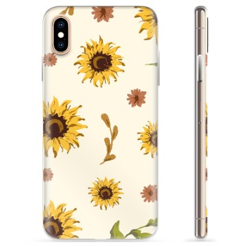 iPhone XS Max TPU Hülle - Sonnenblume