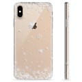 iPhone XS Max TPU Hülle - Schneeflocken