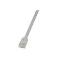 LogiLink SlimLine CF2061U Patchkabel CAT 6 UTP - 3m - Weiß