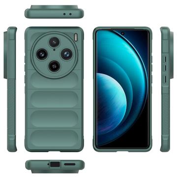 vivo X100 Pro Rugged Serie TPU Hülle - Grün