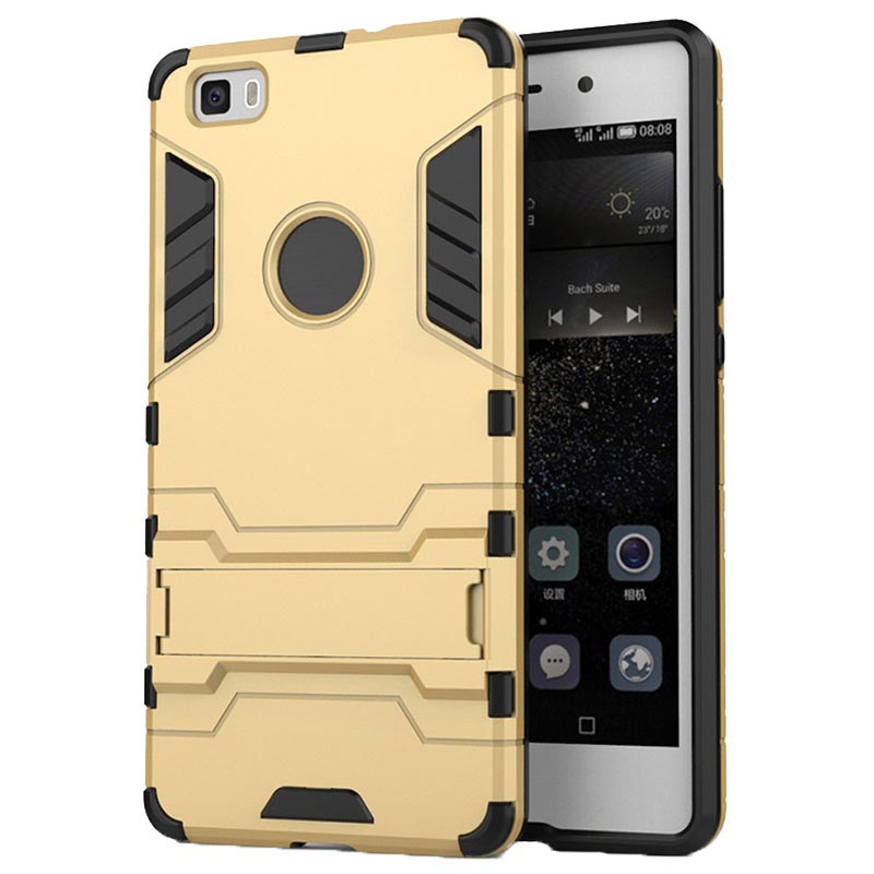 Huawei P8 Lite 15 Hybrid Abnehmbarer Stander Hulle