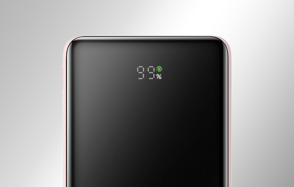 Baseus Magnetic Wireless Power Bank 10000mAh - USB-C 20W, MagSafe-kompatibel - Pink
